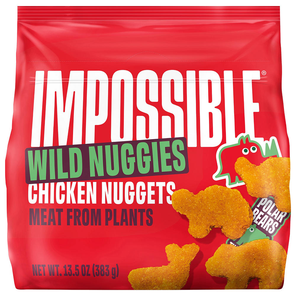 Impossible Wild Nuggies Chicken Nuggets Meat from Plants, 13.5 oz