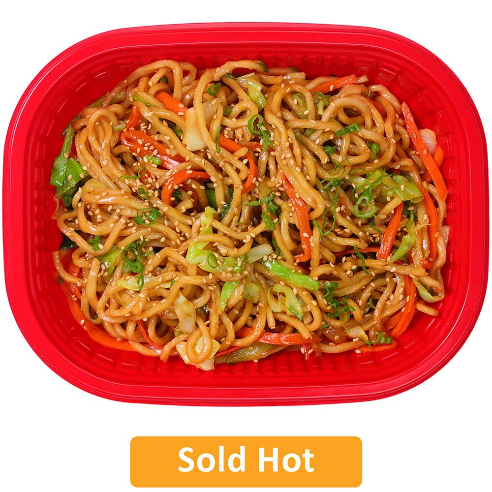 H-E-B Sushiya Vegetable Lo Mein Noodle Bowl (Sold Hot), 16.4 oz