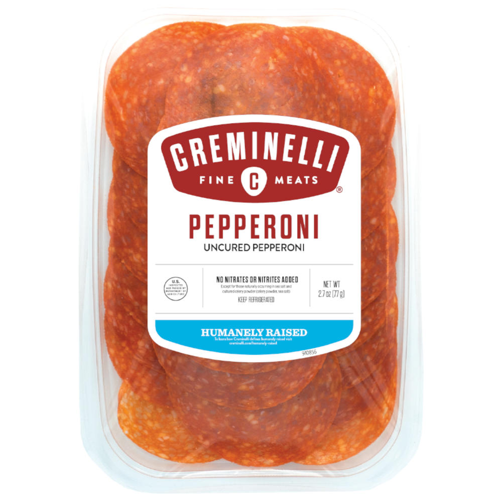 Creminelli Fine Meats Uncured Pepperoni Slices, 2.7 oz