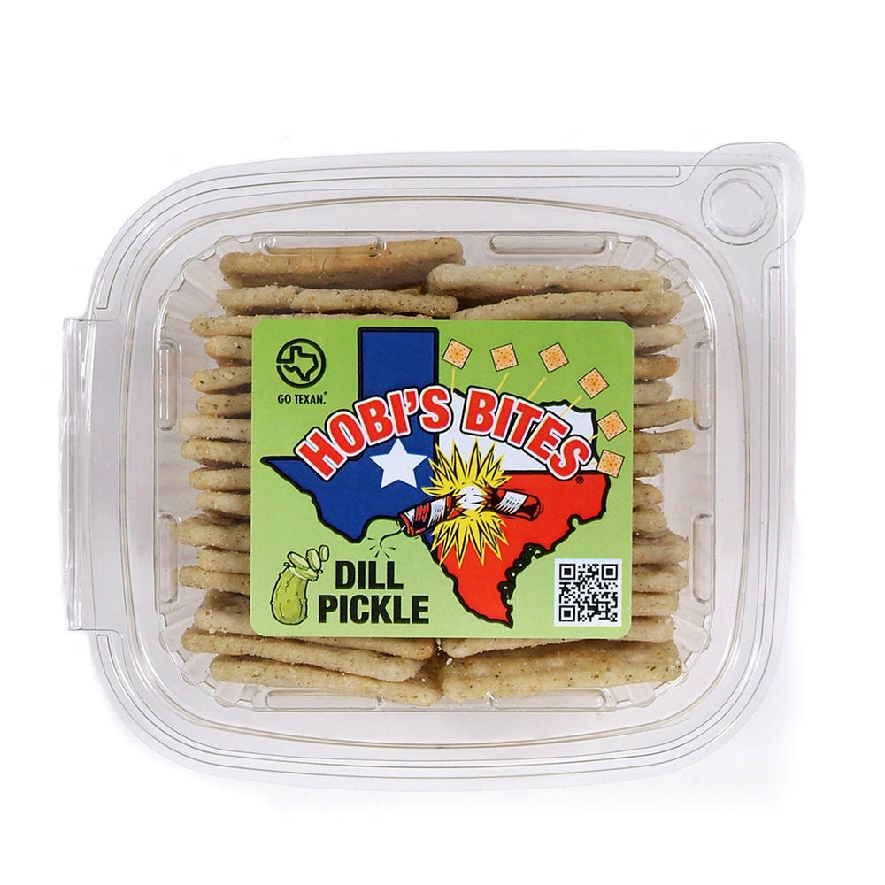 Hobi's Bites Dill Pickle Crackers, 5.5 oz
