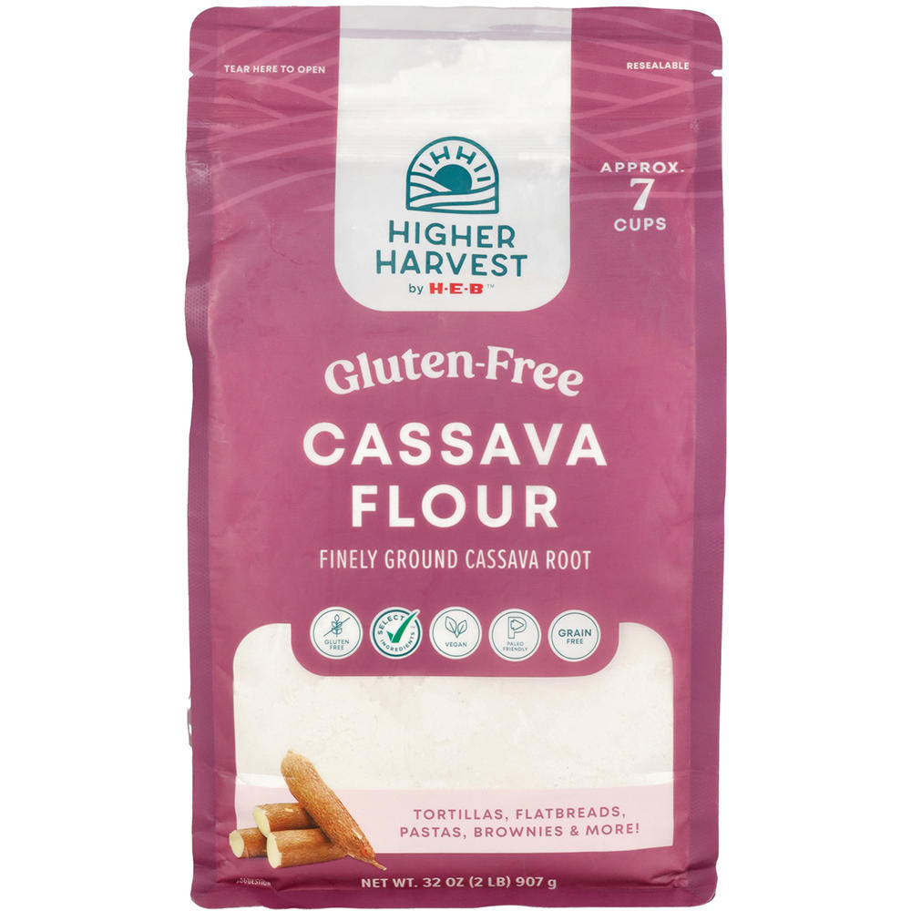 Higher Harvest by H-E-B Gluten Free Cassava Flour, 2 lbs