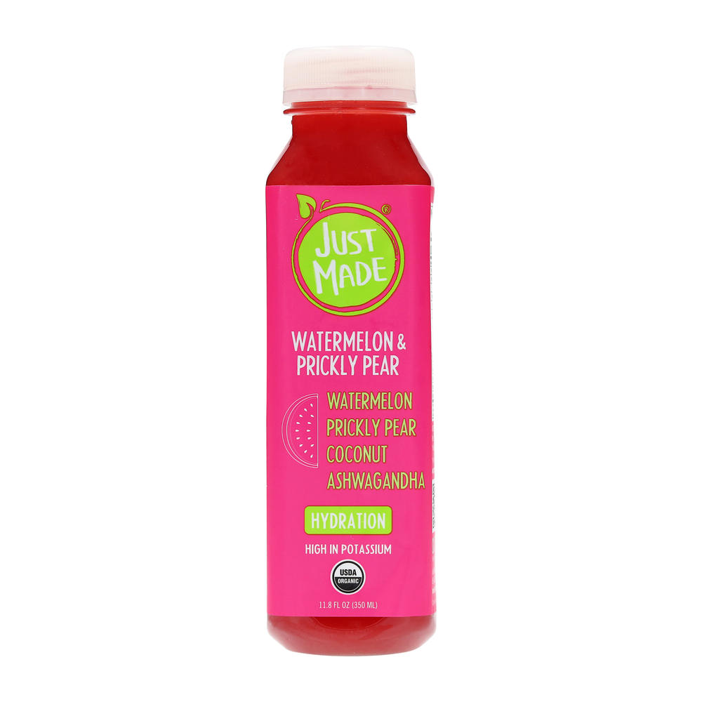 Just Made Watermelon & Prickly Pear Hydration Cold-Pressed Juice, 11.8 fl oz