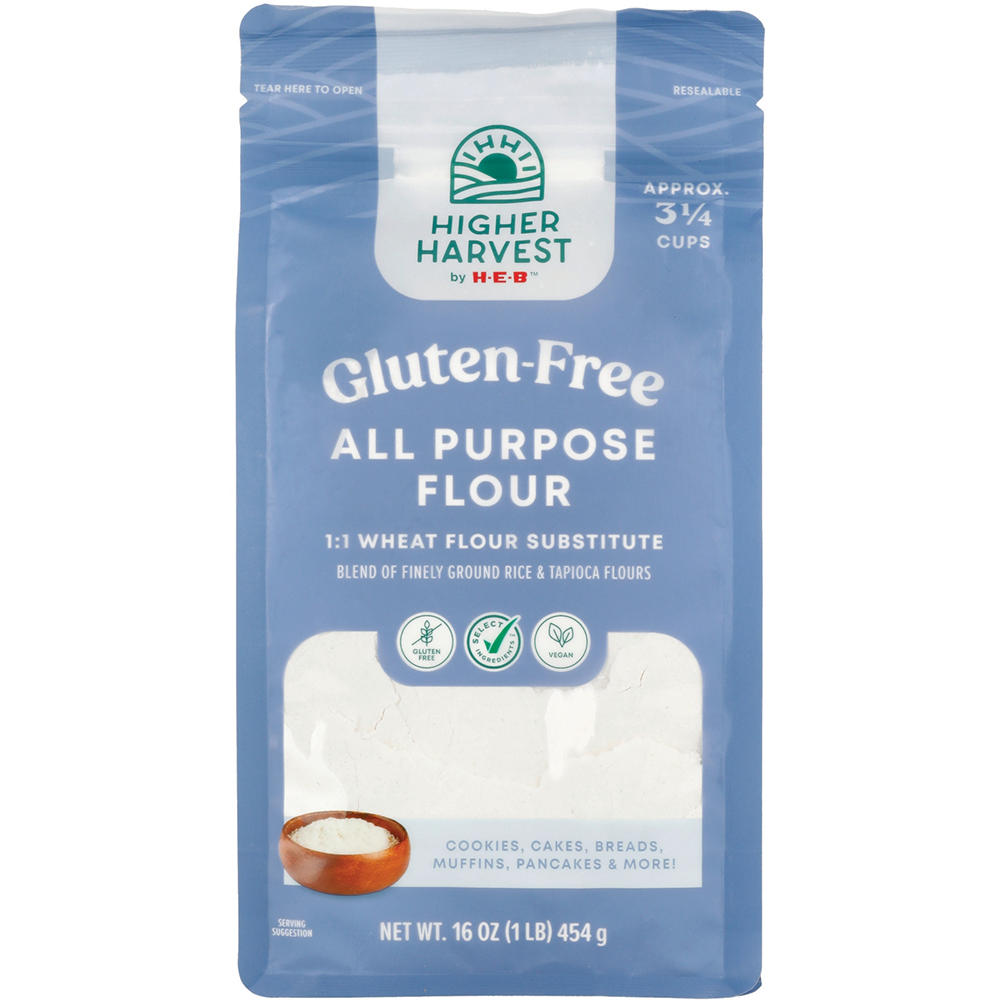 Higher Harvest by H-E-B Gluten Free All Purpose Flour, 1 lb