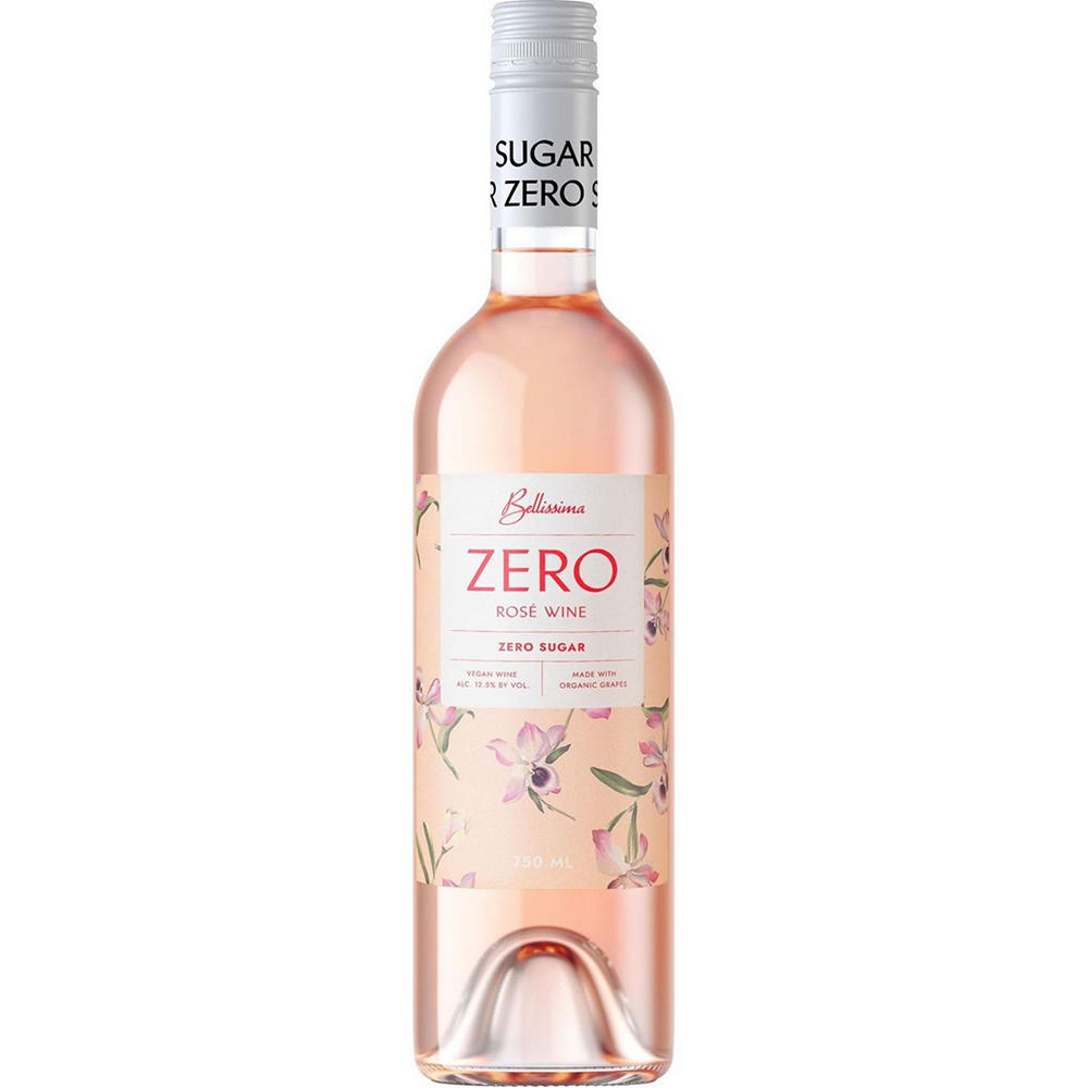 Bellissima Organic Zero Rose Wine, 750 mL