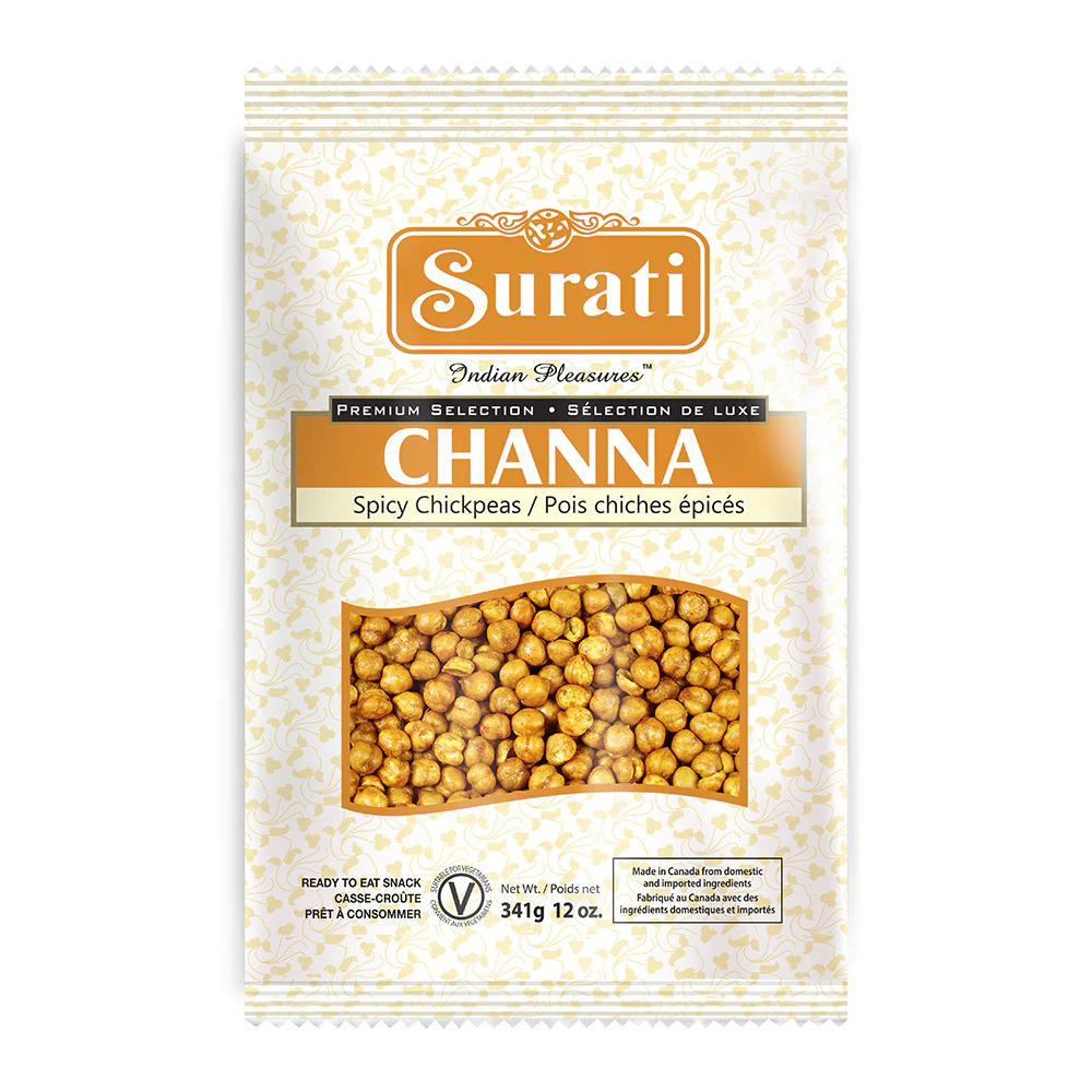 Surati Masala Channa Spicy Chickpeas, 12 oz