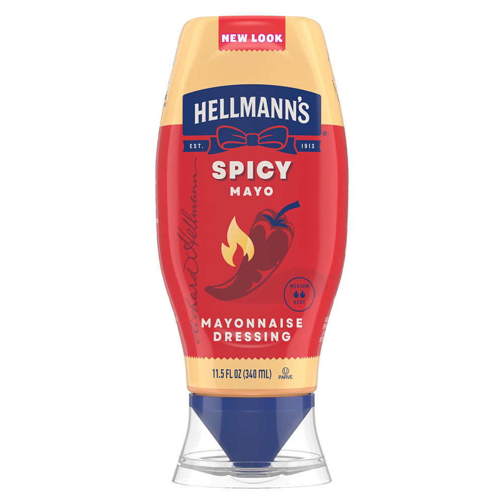 Hellmann's Medium Spicy Mayonnaise Dressing, 11.5 oz