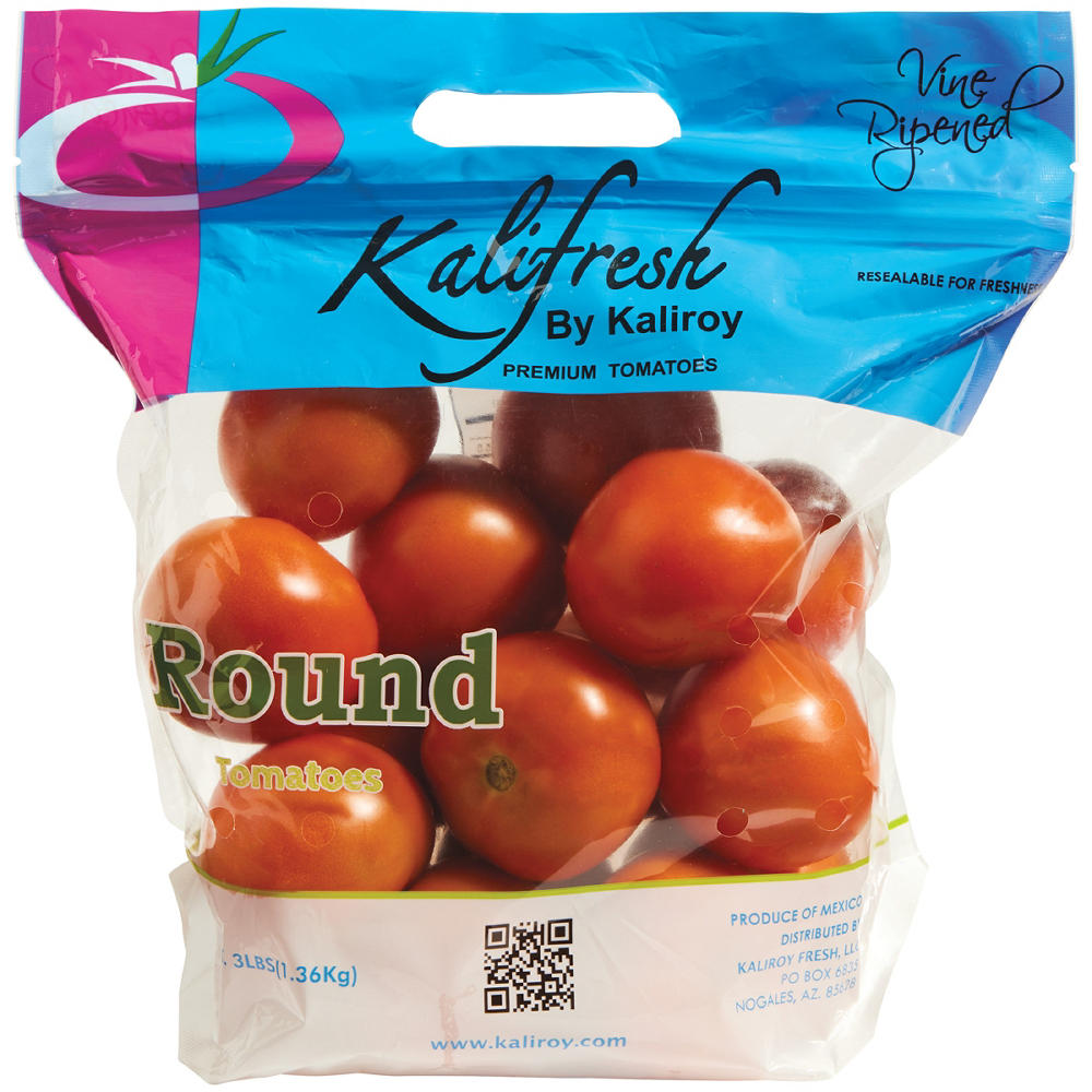 Kalifresh Round Tomatoes, 3 lb bag