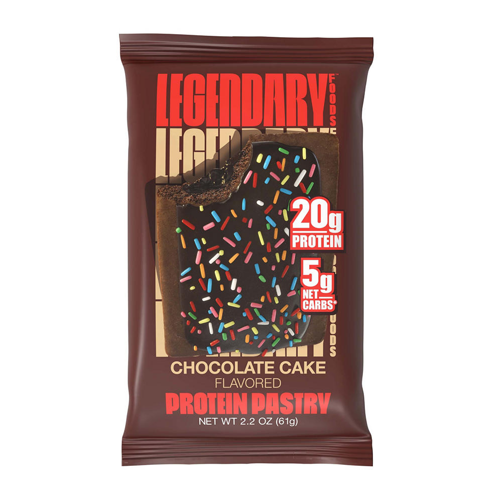 Legendary Foods 20g Protein Tasty Pastry - Chocolate Cake, 2.2 oz