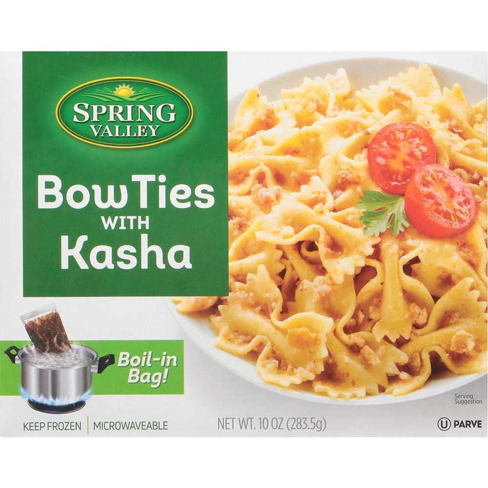 Spring Valley Kosher Bowtie Pasta with Kasha Frozen Meal, 10 oz