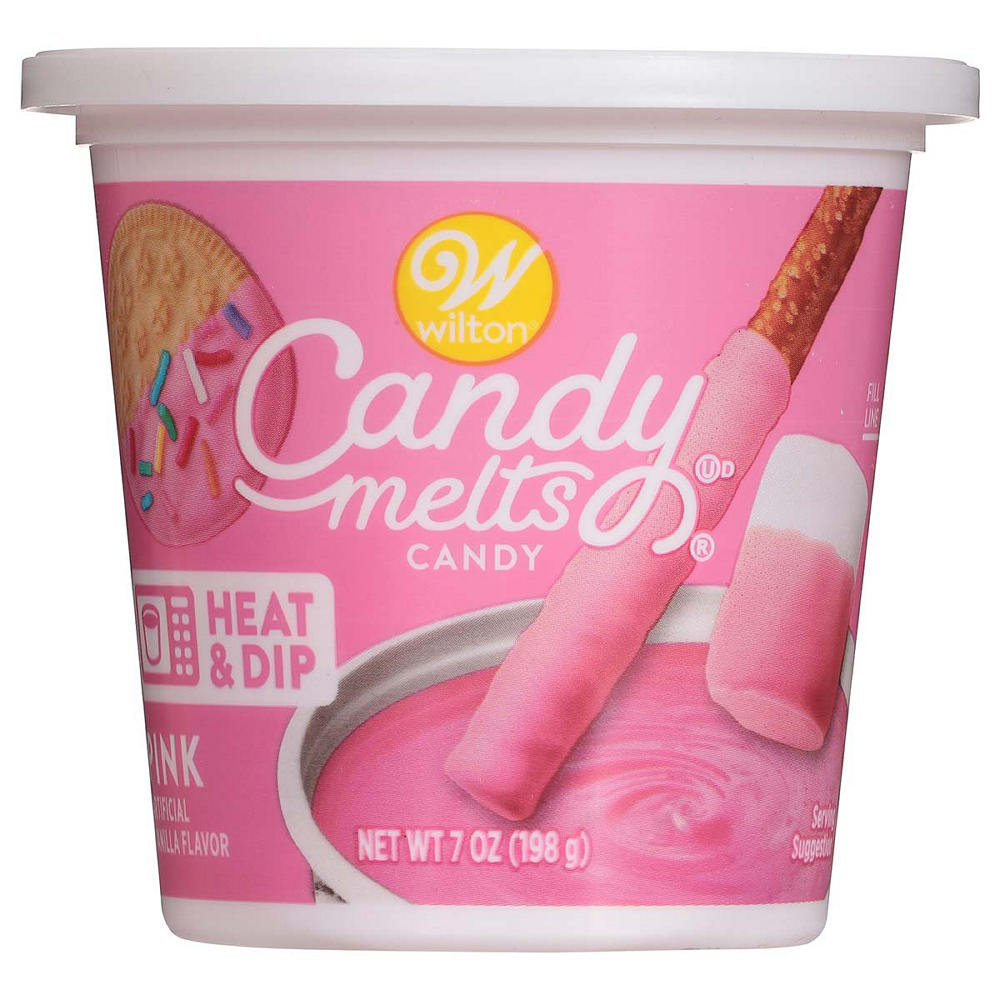 Wilton Candy Melts - Pink , 7 oz