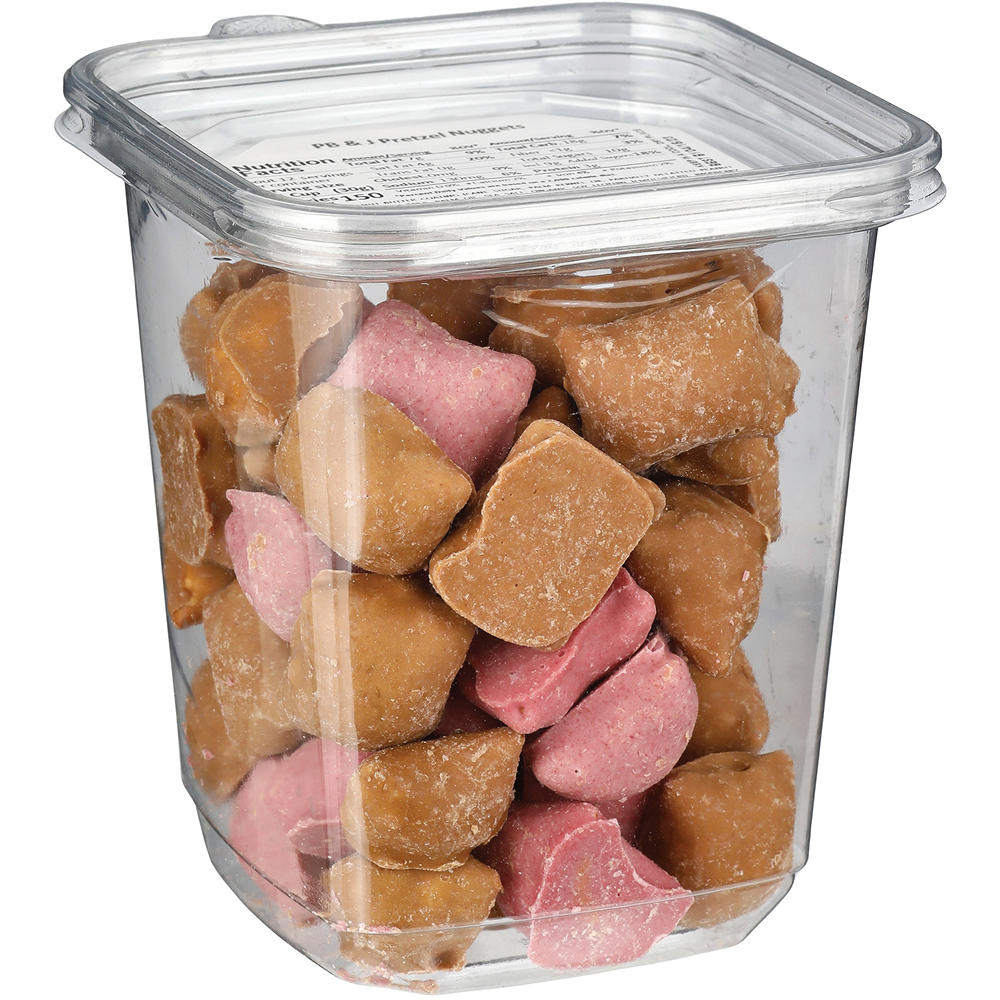 H-E-B Peanut Butter & Jelly-Covered Pretzel Nuggets, 12.31 oz