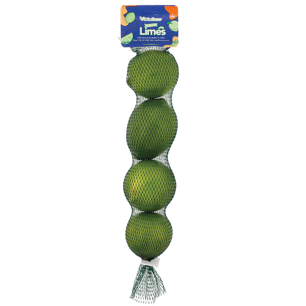 Fresh Seedless Large Limes, 4 ct