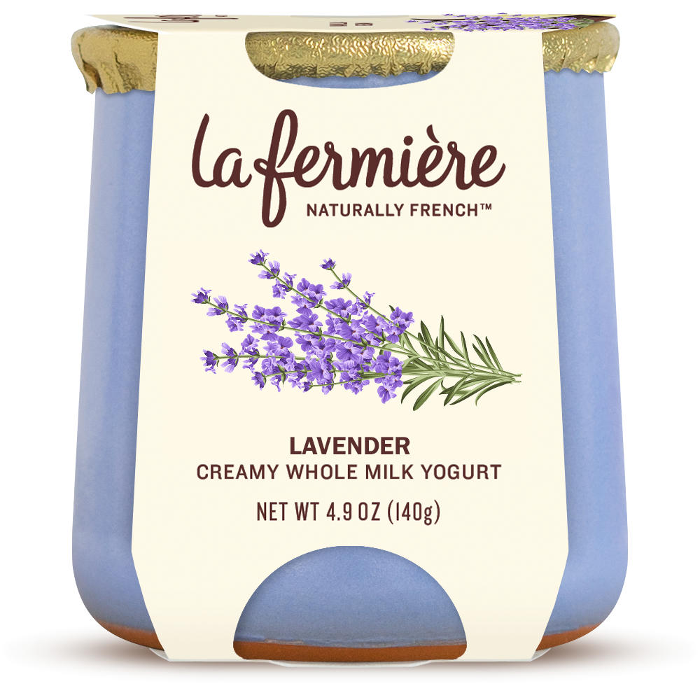 La Fermière Lavender Yogurt, 4.9 oz