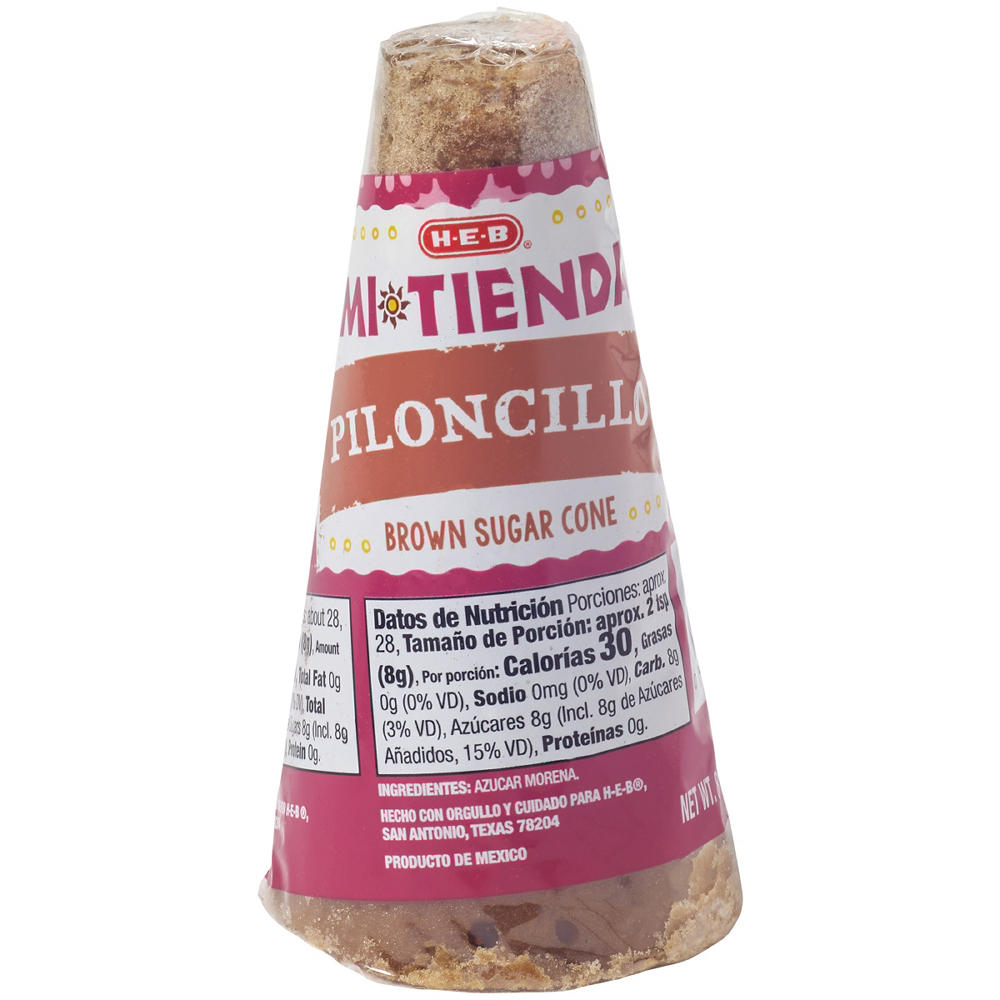 H-E-B Mi Tienda Piloncillo Brown Sugar Cone, 8 oz