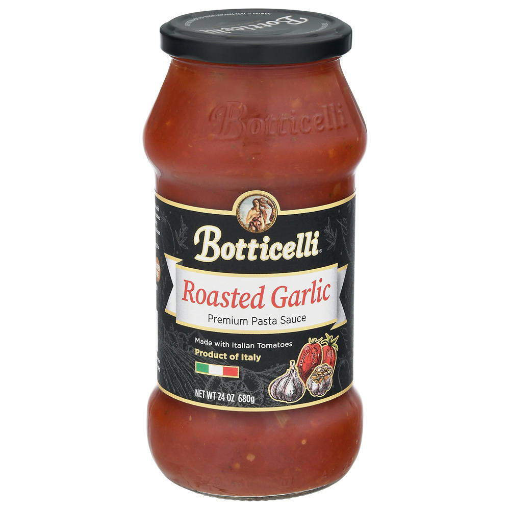 Botticelli Roasted Garlic Premium Pasta Sauce, 24 oz