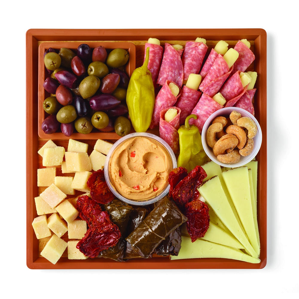 H-E-B Deli Medium Cheese Board - Mediterranean-Style, Serves 6 - 8
