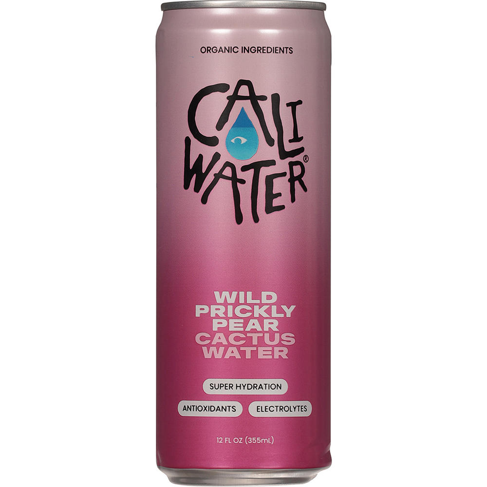 Caliwater Cactus Water - Wild Prickly Pear, 12 oz