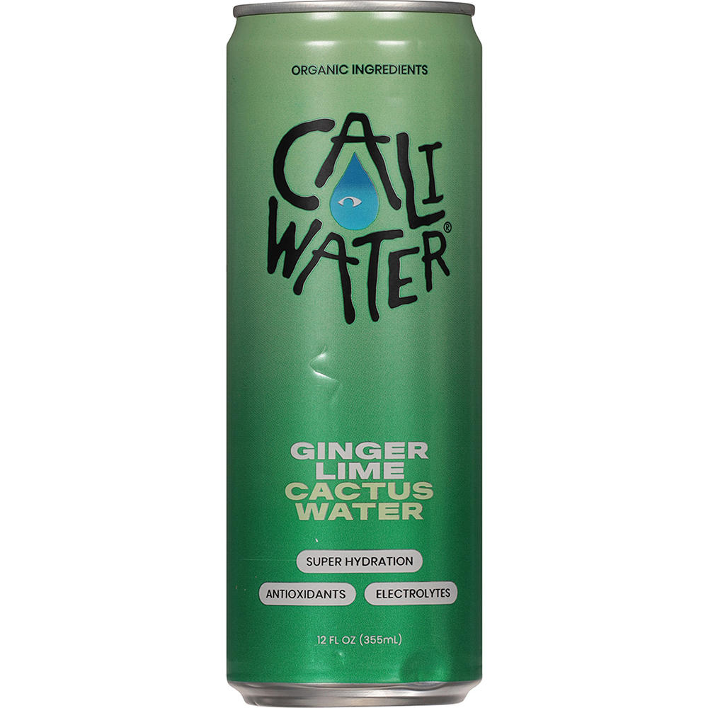 Caliwater Cactus Water - Ginger Lime, 12 oz