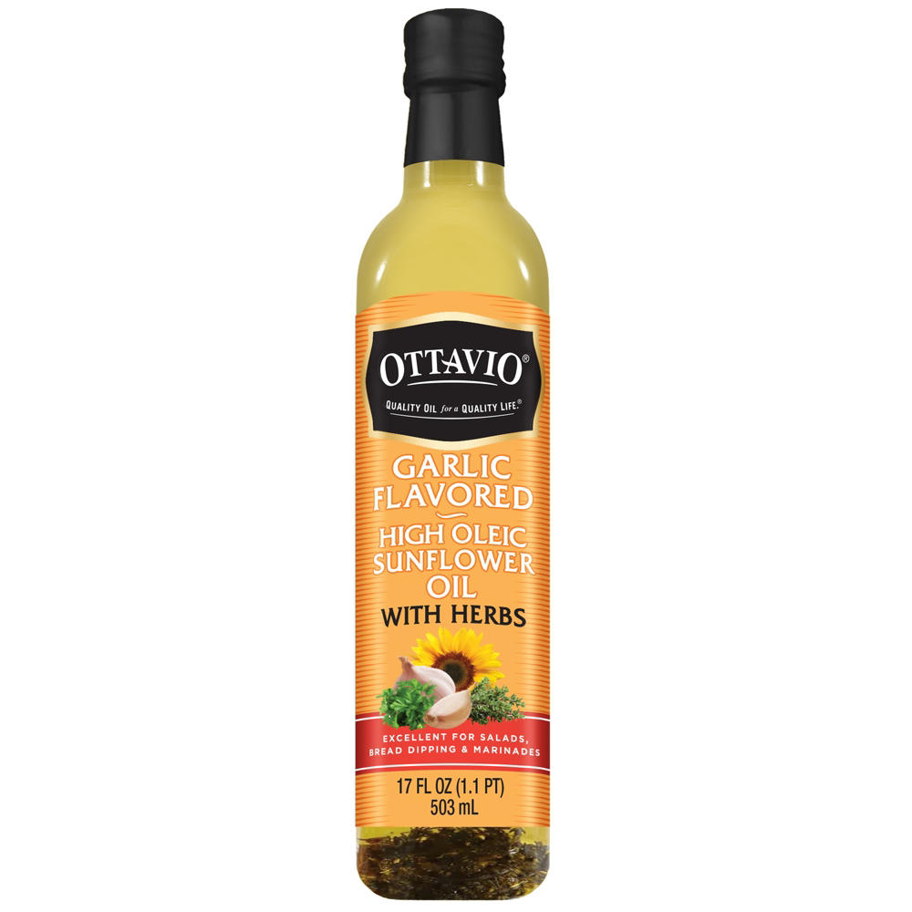 Ottavio High Oleic Sunflower Oil with Herbs, 17 oz