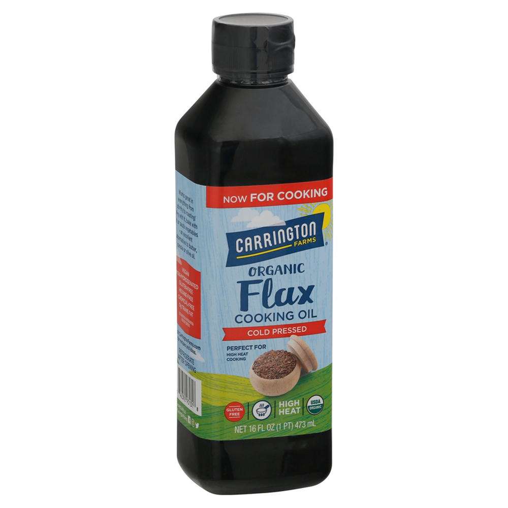 Carrington Farms Organic Flax Cooking Oil, 16 oz