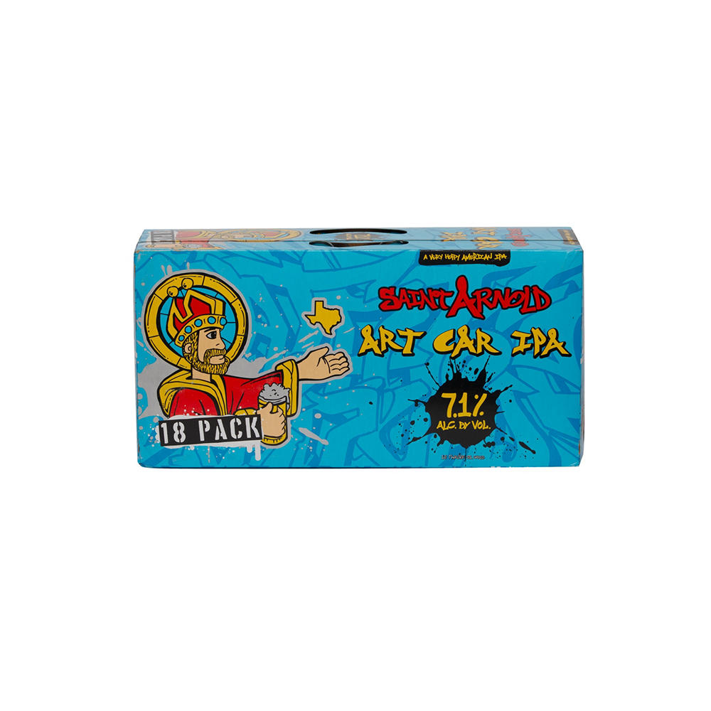 Saint Arnold Art Car IPA Craft Beer 18 pk Cans, 12 oz