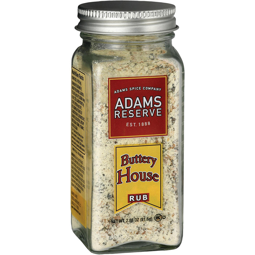 Adams Reserve Buttery House All Purpose Rub, 2.88 oz