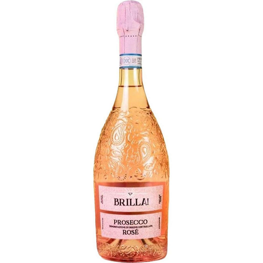 Brilla Prosecco Rosé Italian Sparkling Wine, 750 mL