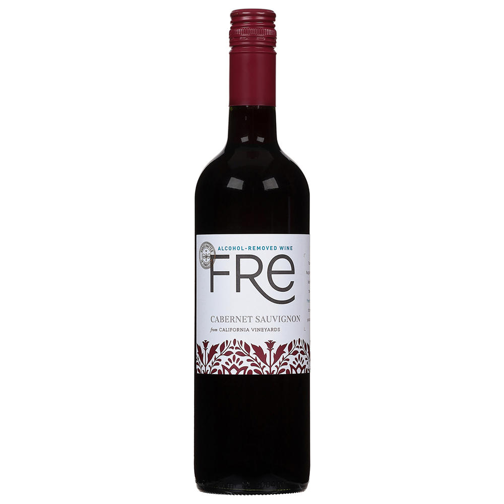 Fre Non Alcoholic Cabernet Sauvignon California Red Wine, 750 mL