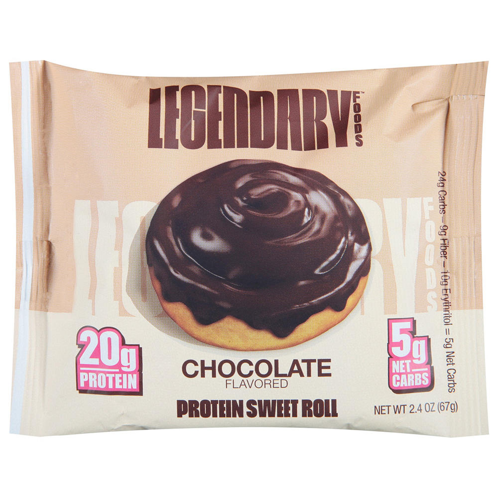 Legendary Foods 20g Protein Sweet Roll - Chocolate, 2.4 oz