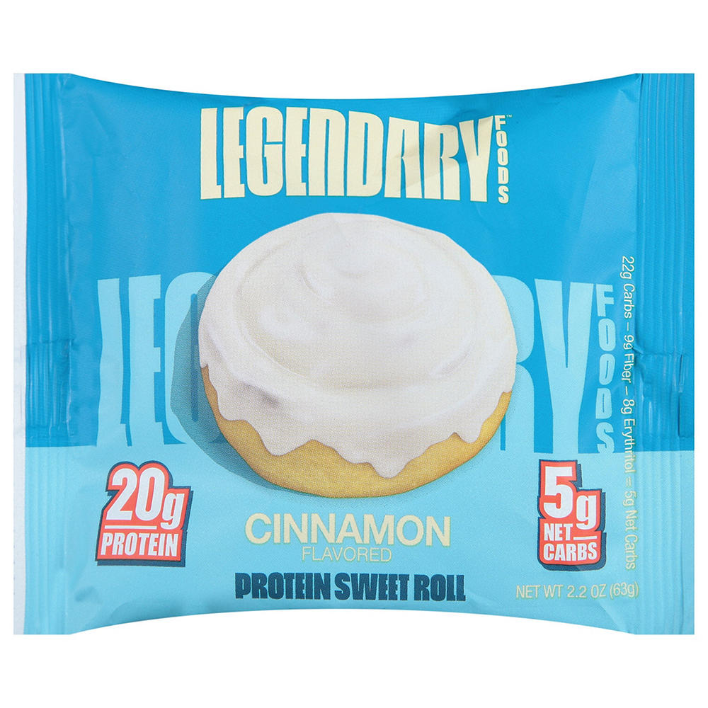 Legendary Foods 20g Protein Sweet Roll - Cinnamon, 2.2 oz