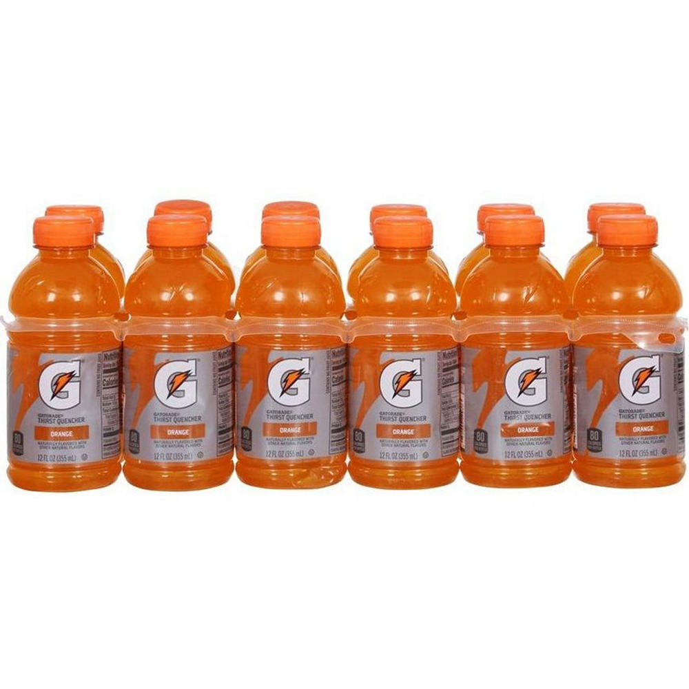 Gatorade Orange Thirst Quencher 12 pk Bottles, 12 oz