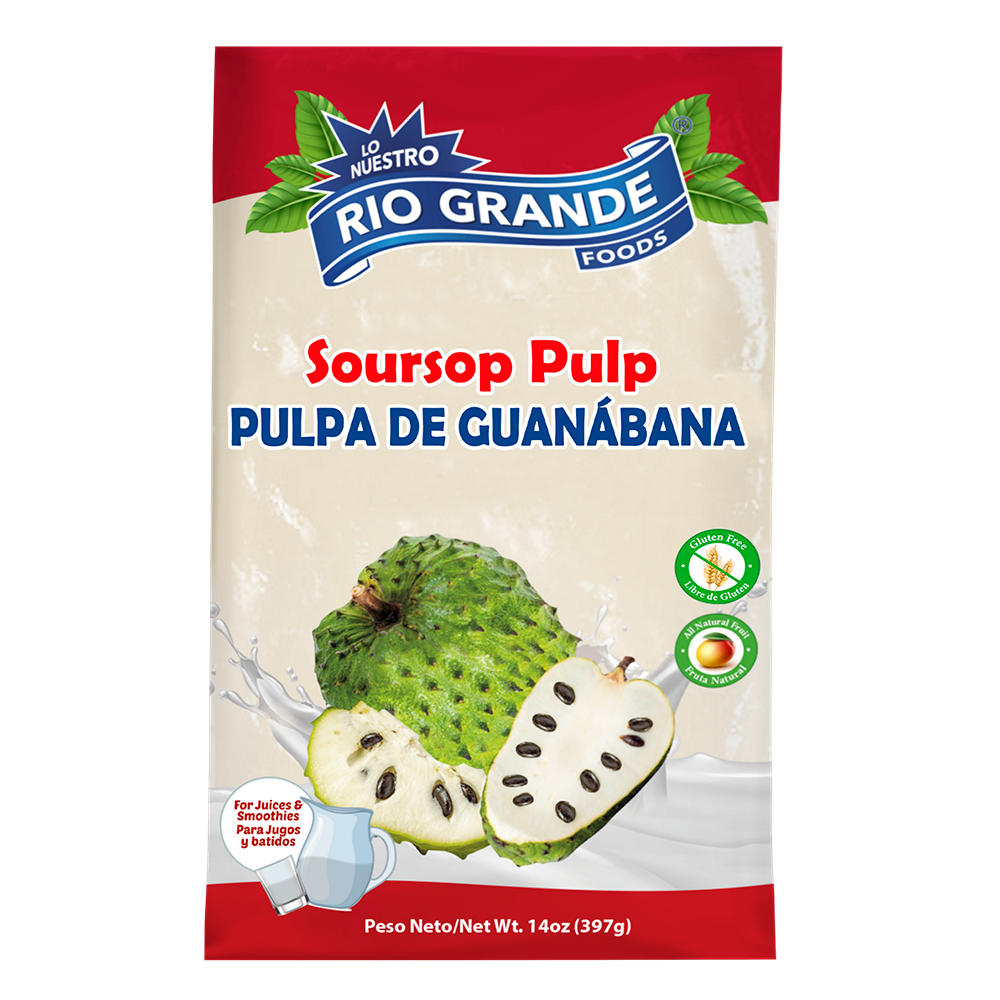 Rio Grande Foods Pulpa de Guanábana, 14 oz