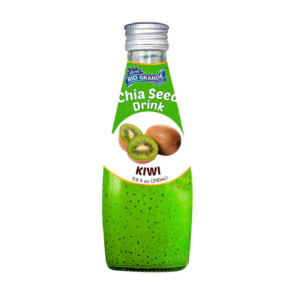 Rio Grande Foods Kiwi Chia Seed Drink, 9.8 oz