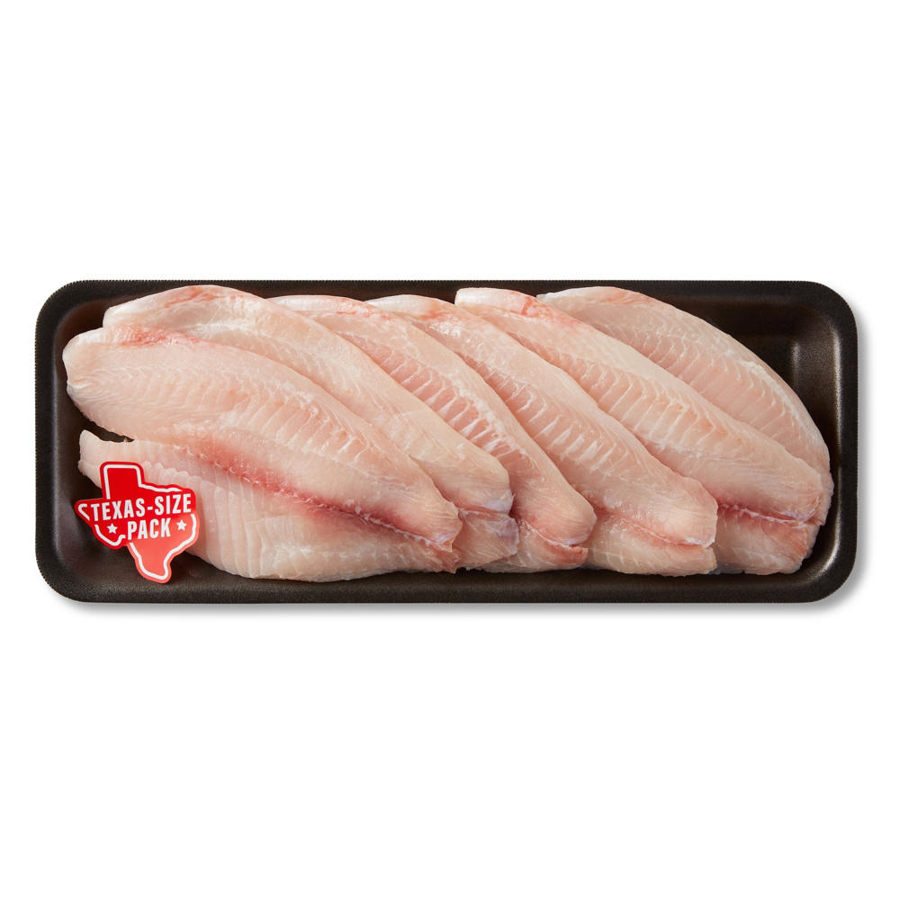 H-E-B Responsibly Raised Fresh Tilapia Fillets - Texas-Size Pack, Avg. 2.0 lbs