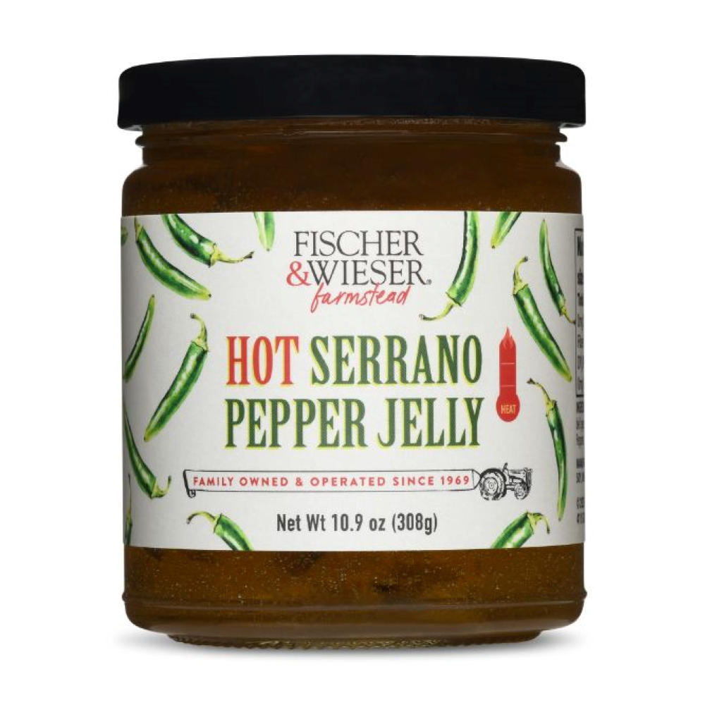 Fischer & Wieser Hot Serrano Pepper Jelly, 10.9 oz
