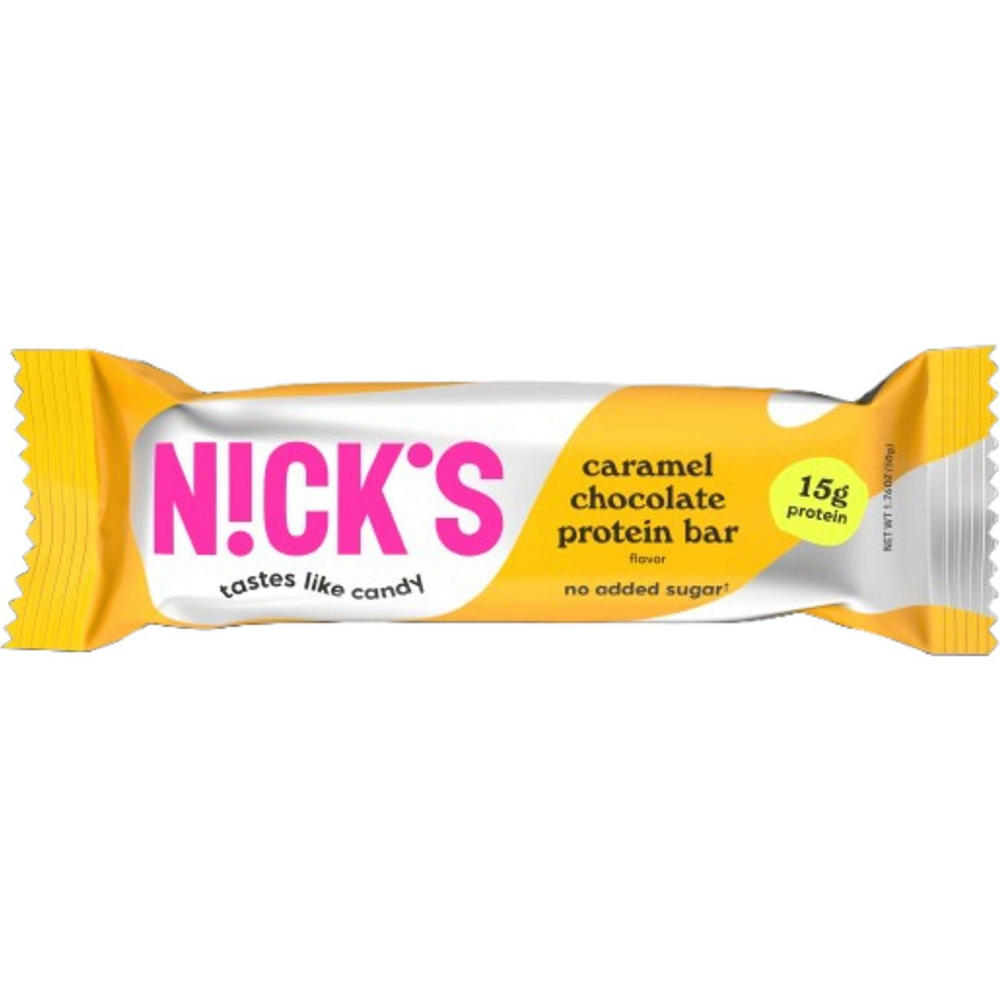 Nick's Keto Swedish-Style 15g Protein Snack Bar - Caramel Chocolate, 1.76 oz