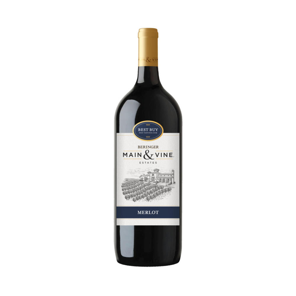 Beringer Merlot California Red Wine, 1.5 L