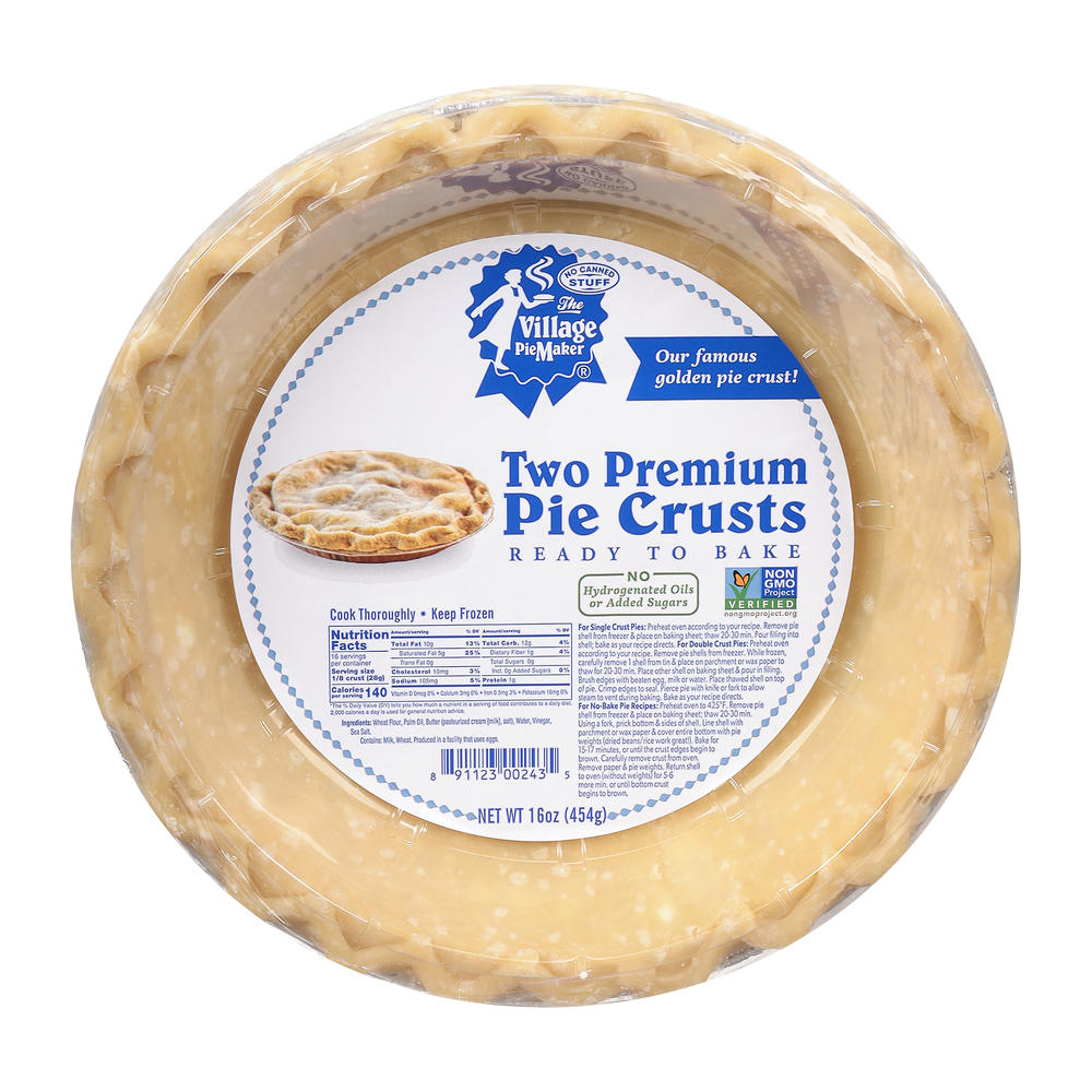 The Village PieMaker Premium Frozen Pie Crusts, 2 ct