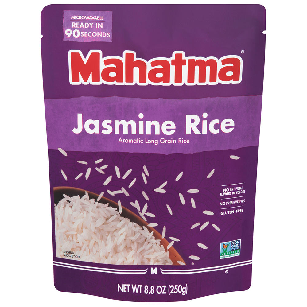 Mahatma Jasmine Aromatic Long Grain Rice, 8.8 oz