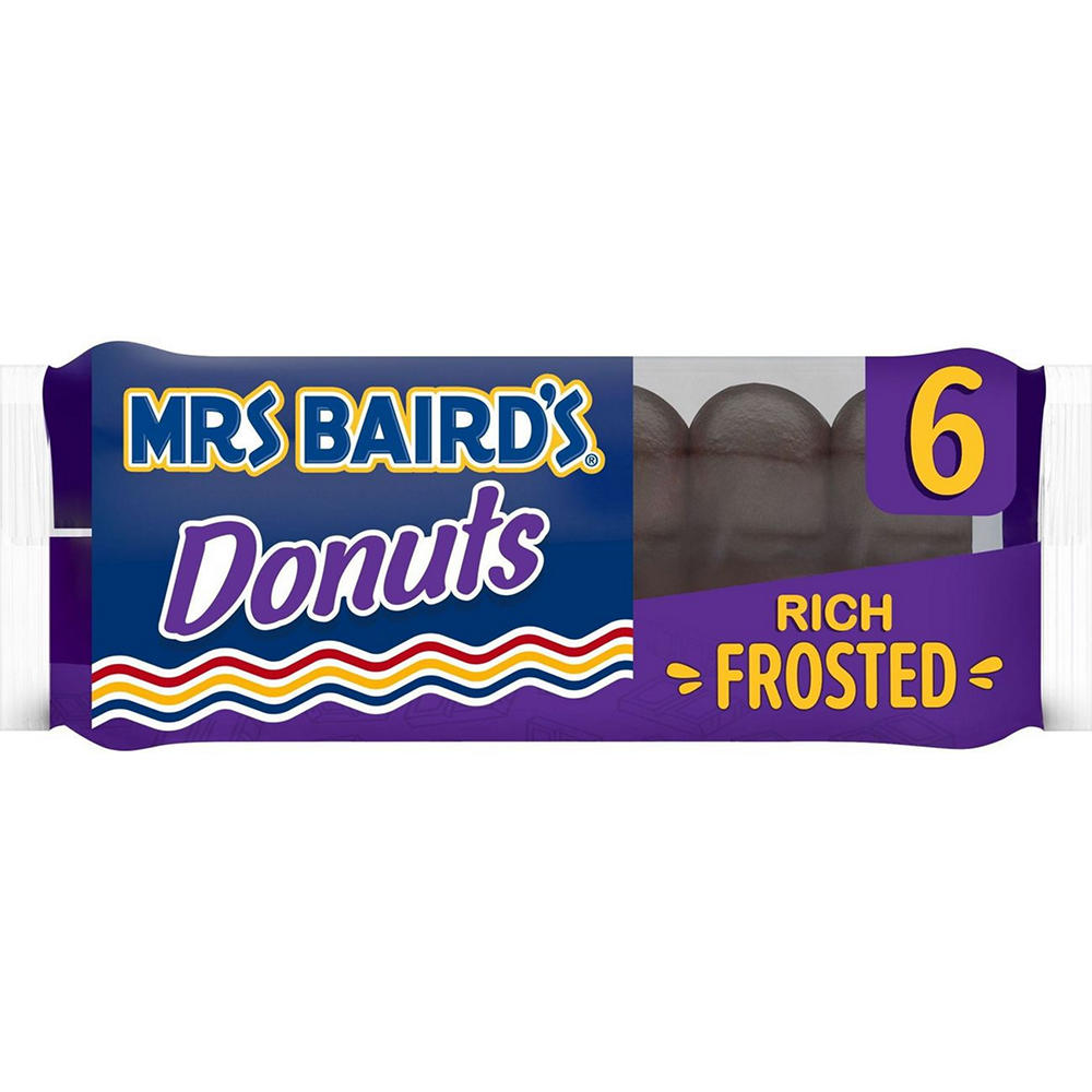 Mrs Baird's Rich Frosted Mini Donuts, 6 ct