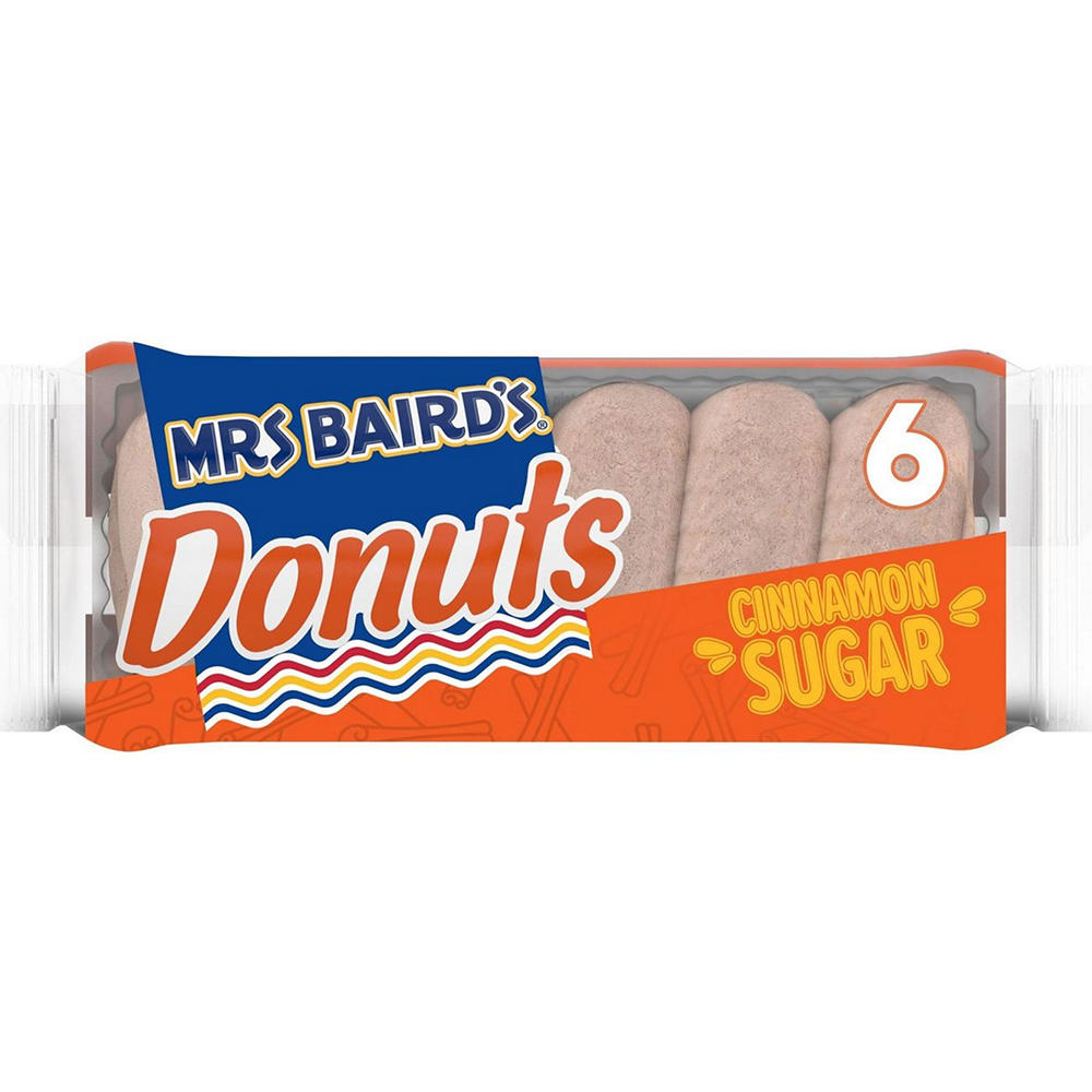 Mrs Baird's Cinnamon Sugar Mini Donuts, 6 ct