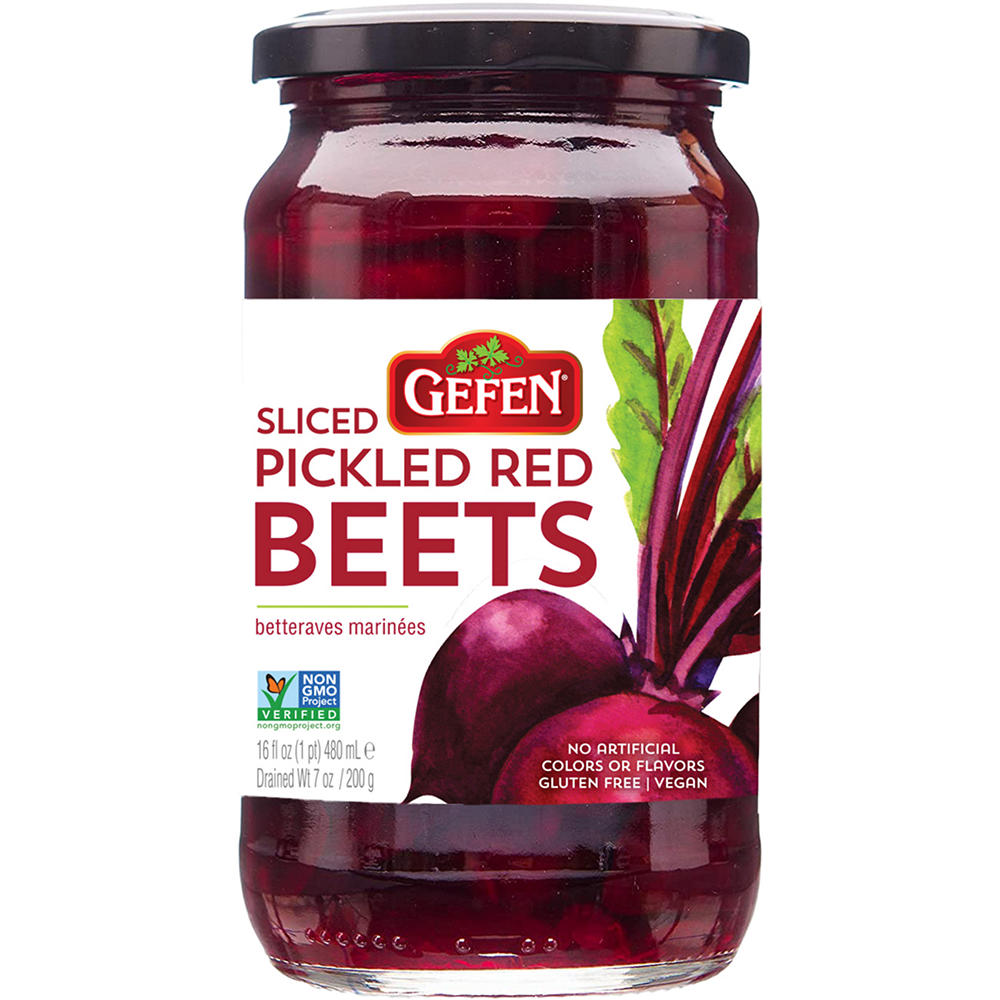 Gefen Kosher Sliced Pickled Red Beets, 16 oz