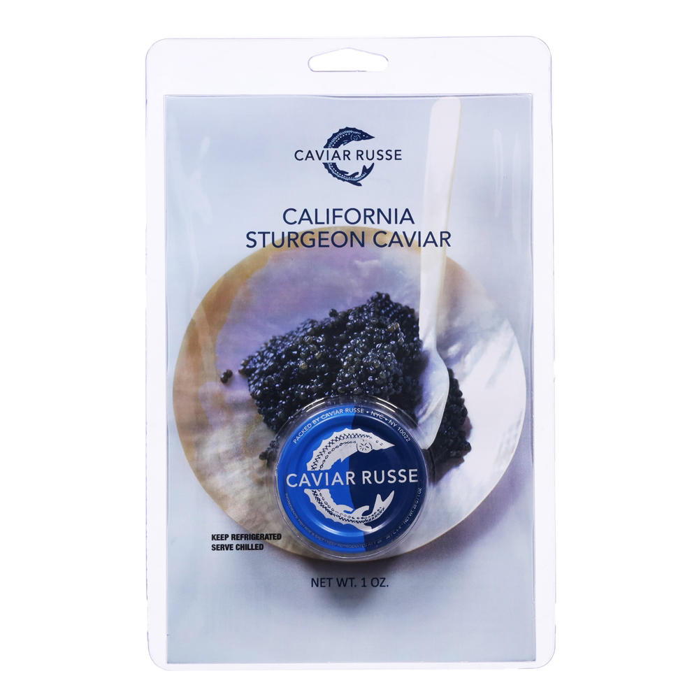 Caviar Russe California Sturgeon Caviar, 1 oz