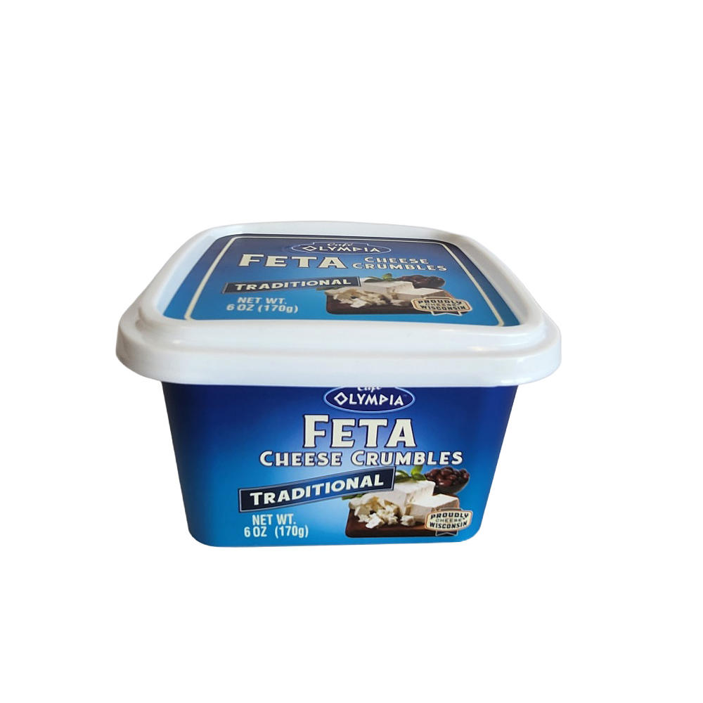 Cafe Olympia Traditional Feta Cheese Crumbles, 6 oz