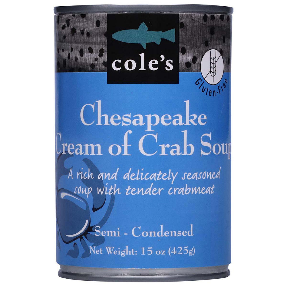 Cole's Chesapeake Cream of Crab Soup, 15 oz