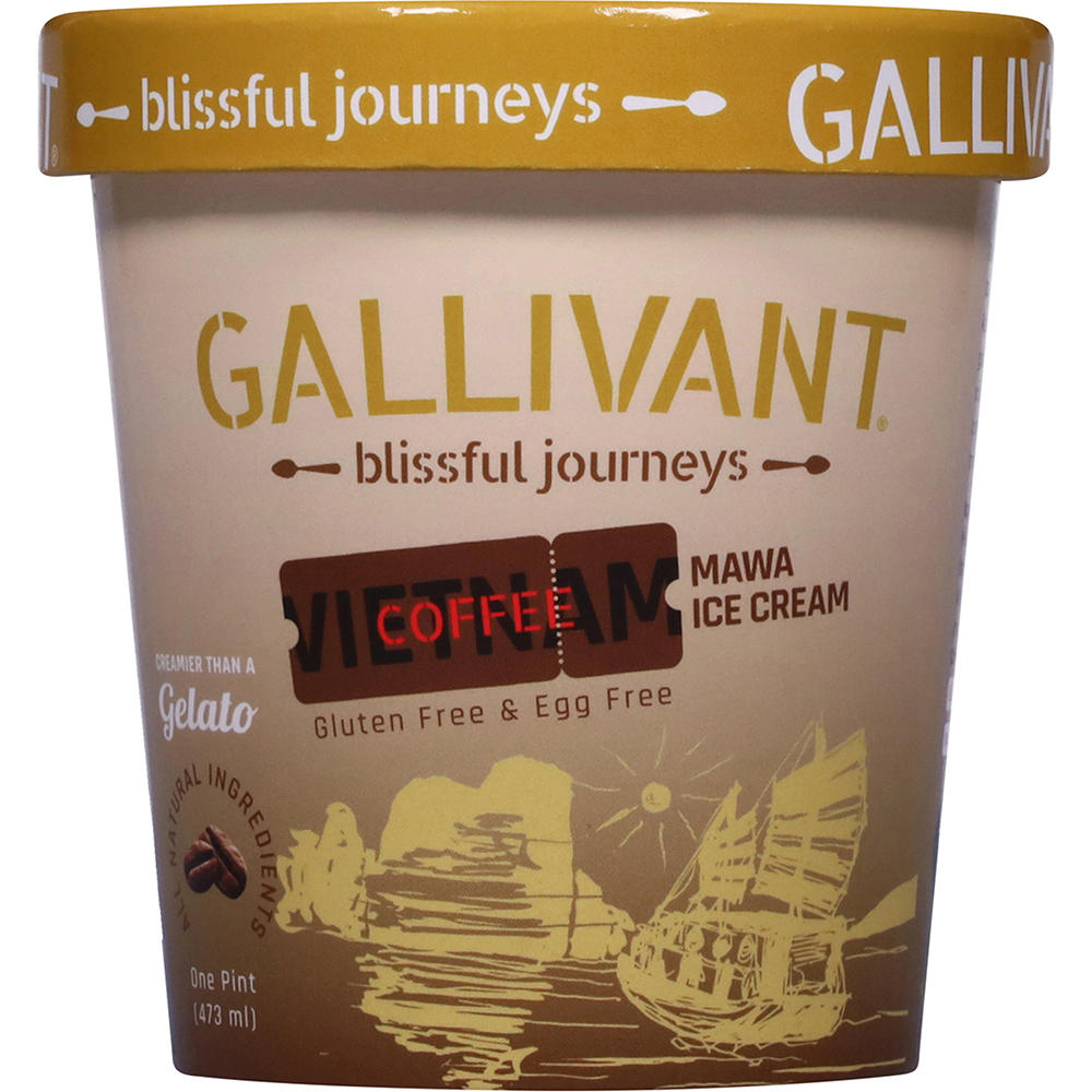 Gallivant Vietnamese Mawa Ice Cream - Coffee, 1 pt