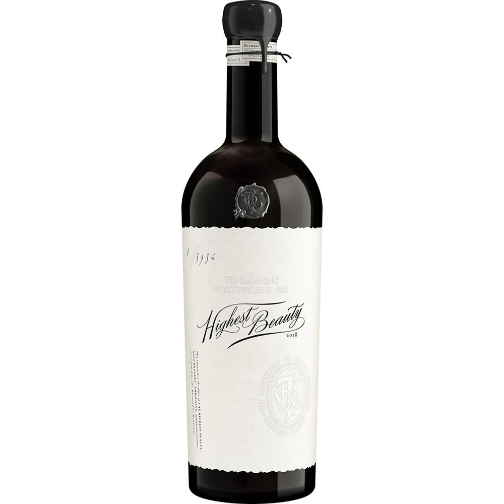 Highest Beauty Cabernet Sauvignon California Red Wine, 750 mL
