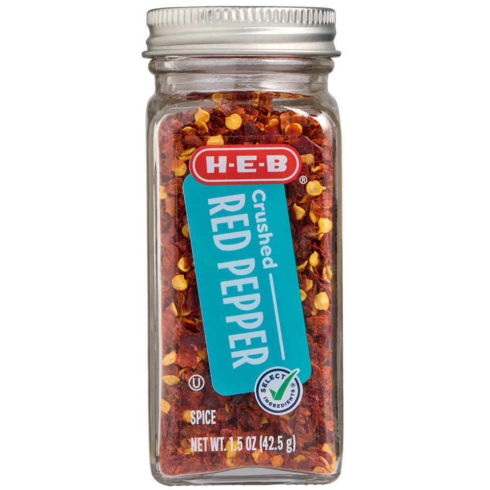 H-E-B Crushed Red Pepper Spice, 1.5 oz