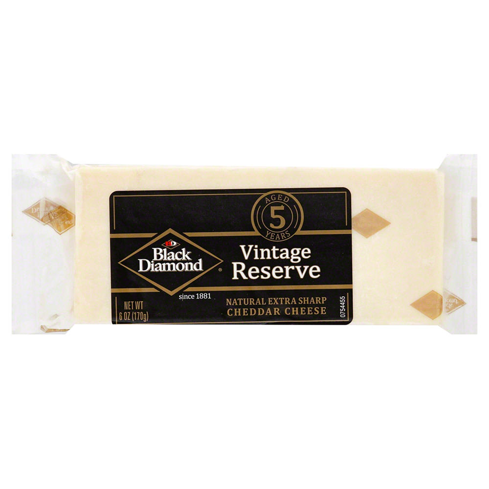 Black Diamond Extra Sharp Cheddar Cheese - Vintage Reserve, 6 oz