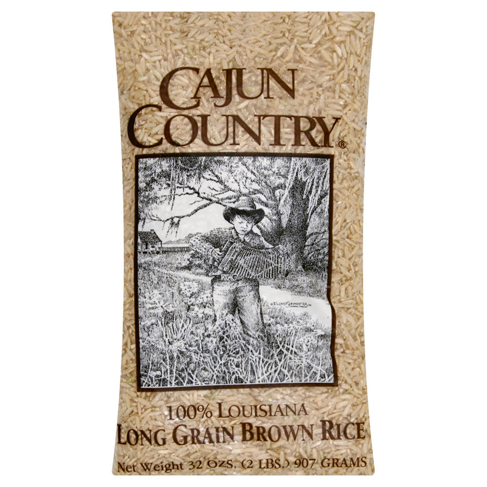 Cajun Country Louisiana Long Grain Brown Rice, 2 lbs